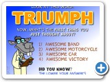 12/10/2007: Triumph Test