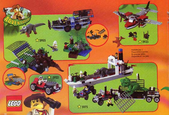 Lego clearance catalog 2000